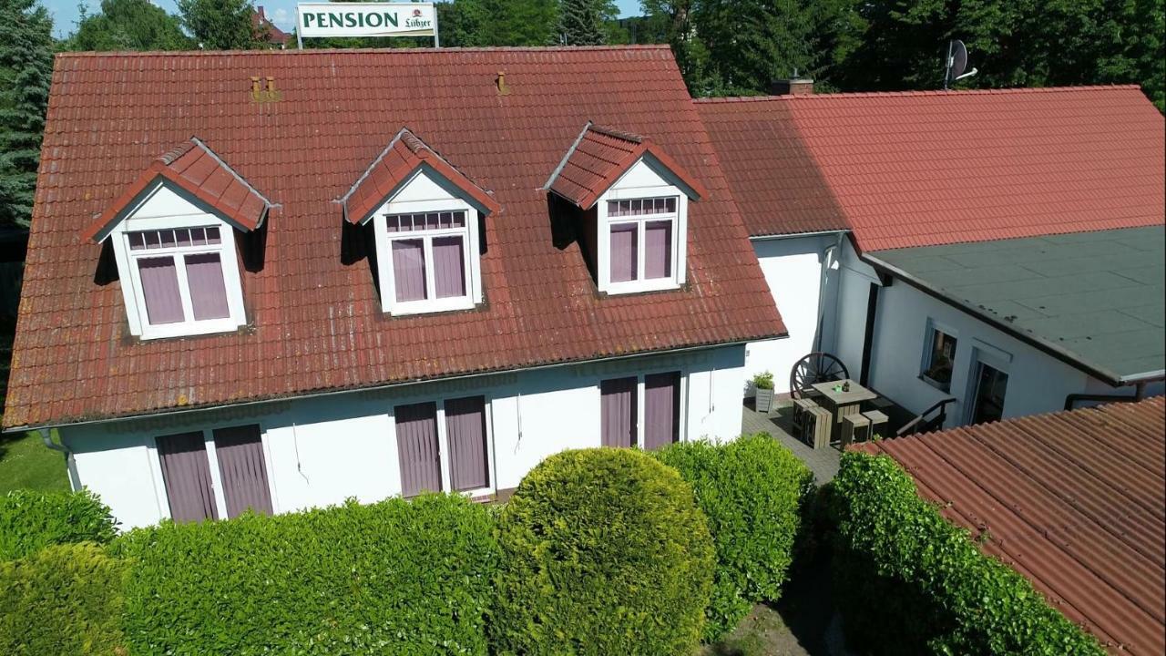 Pension Zum Lindeneck Lübz Exterior foto